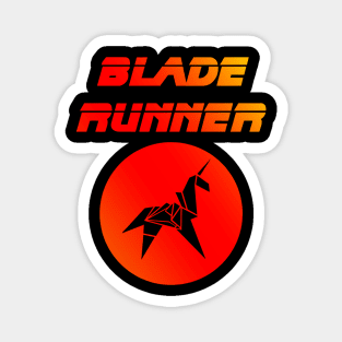 blade runner - unicorn Magnet