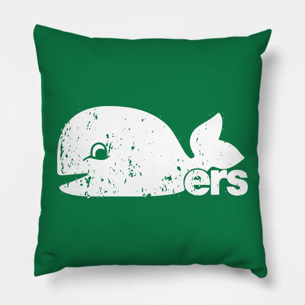 Retro Hartford Whalers Pucky Pillow by generationtees