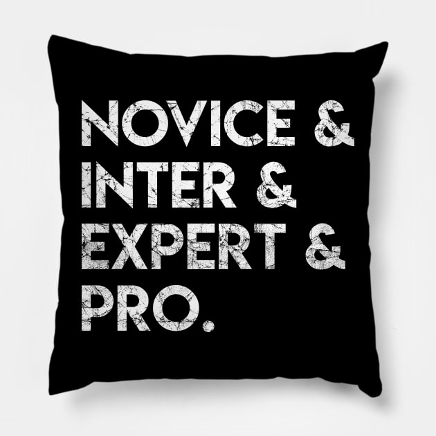 Novice Inter Expert Pro Pillow by BMX Style