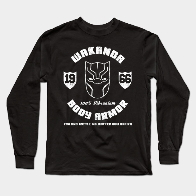 black panther armor shirt