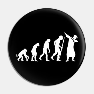 Evolution dab dabbing graduation college student Pin