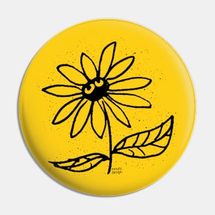 Funny Daisy Pin