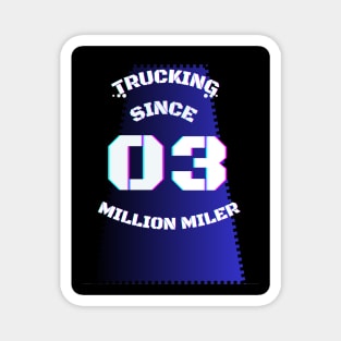 MILLION MILER Magnet