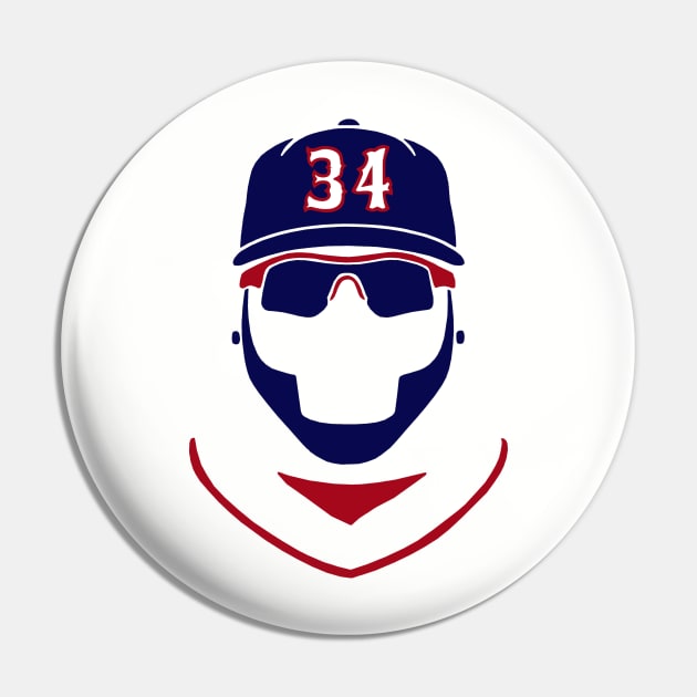 Ortiz34 White Big Papi T-Ball