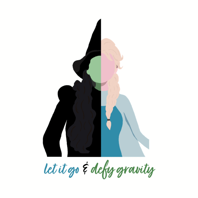 Let it Go and Defy Gravity - Wicked and Frozen by m&a designs