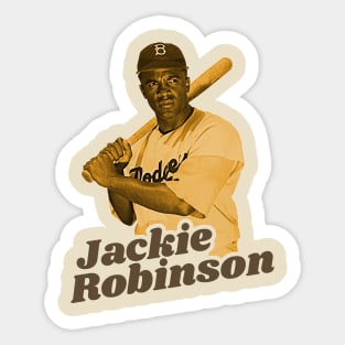 jackie robinson Sticker for Sale by cactusblack