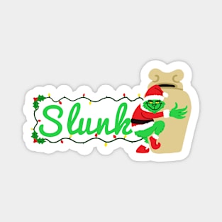 SLUNK 3 (white) Magnet