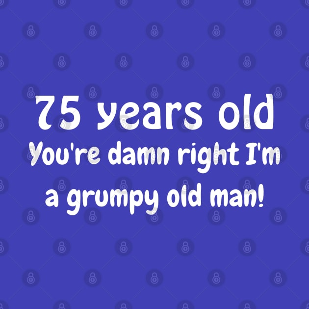 75 year old grumpy old man by Comic Dzyns