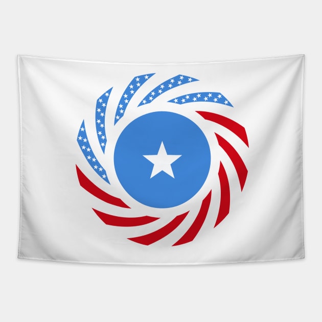 Somali American Multinational Patriot Flag Series Tapestry by Village Values