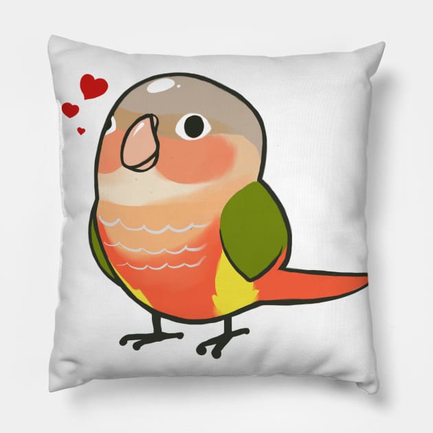 Conure 7 Pillow by Shemii