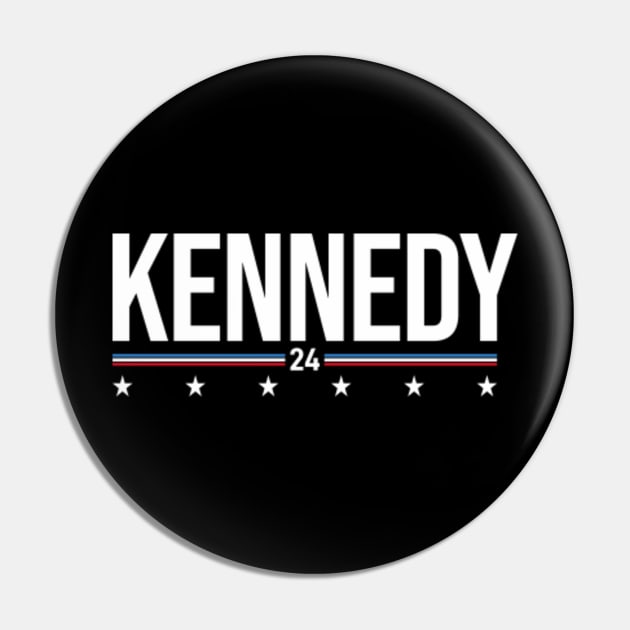 KENNEDY 2024 FOR PRESIDENT RFK JR 2024 Kennedy 2024 Pin TeePublic