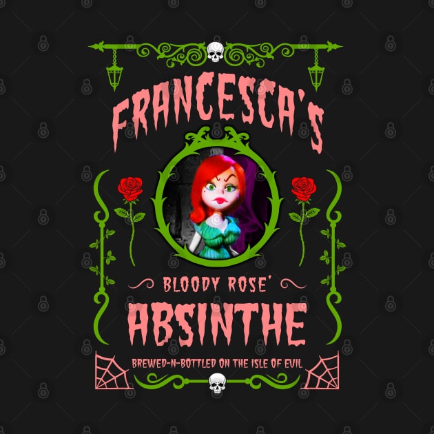 ABSINTHE MONSTERS 15 (FRANCESCA) by GardenOfNightmares