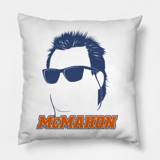 Jim McMahon Chicago Silhouette Pillow