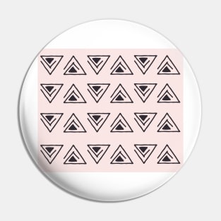 Blush abstract geo triangles Pin