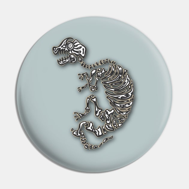 Long Sleep Dino #2 (Shadow) Pin by martinussumbaji