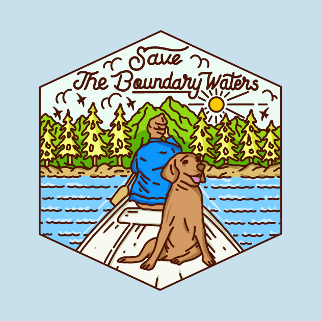 Save the BWCA Canoe Puppy by wildwhiskey