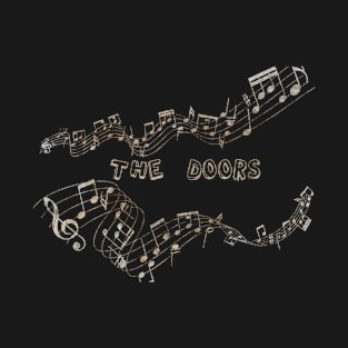 Musical Notes Vintage - The Doors T-Shirt