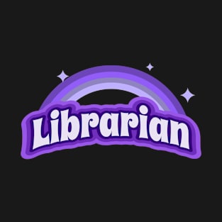 Librarian Retro School Library Media Specialist Librarians T-Shirt