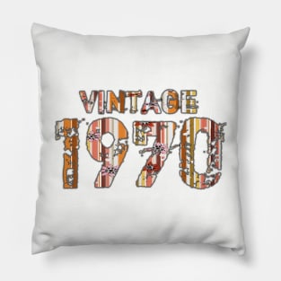 Vintage 1970 Pillow