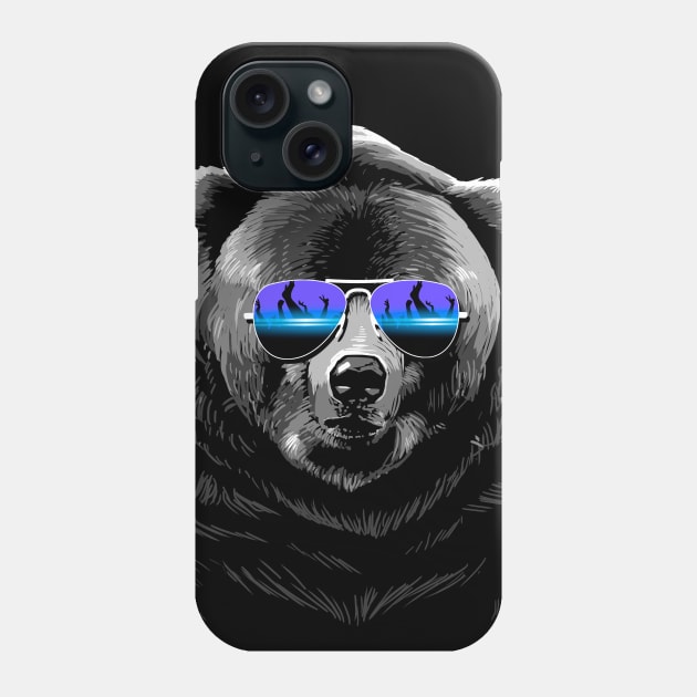 DJ Bear Phone Case by albertocubatas