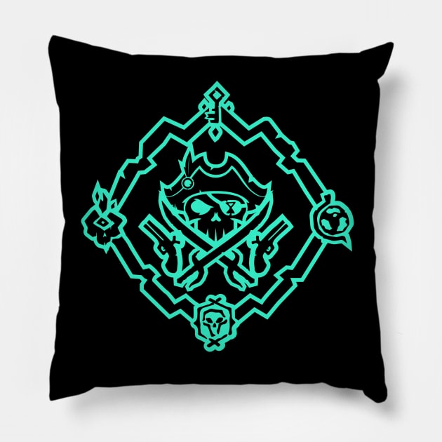 Sea of Thieves Emissaries. Pillow by AgentCMYK