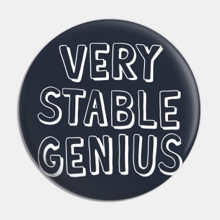 Very Stable Genius Pin