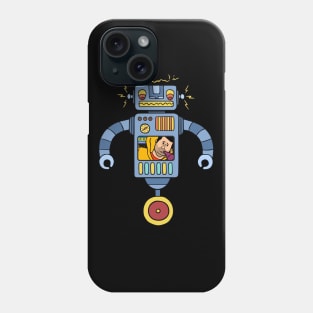 GDWH Cartoon Robot (dark colored) Phone Case