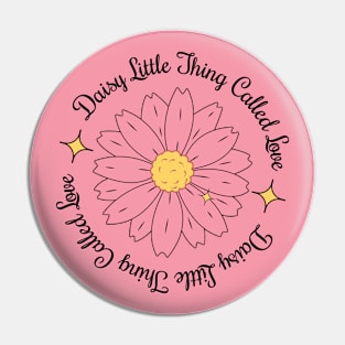 Daisy Love Puns Pin