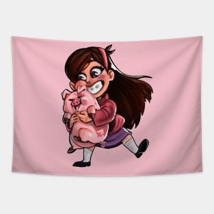 MABEL and WADDLES Tapestry