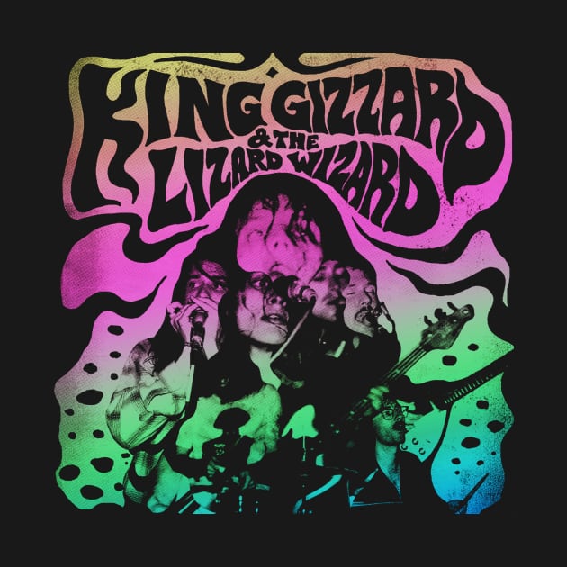 King Gizzard & Lizard Wizard Rainbow by demarsi anarsak