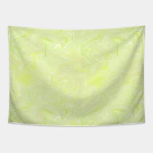 Pastel Yellow Green Silk Marble - Digital Liquid Paint Tapestry