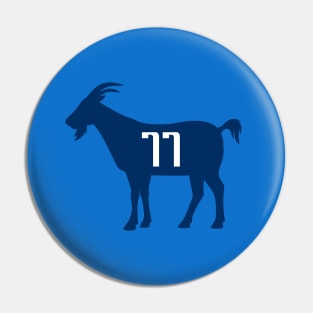 DAL GOAT - 77 - Light Blue Pin