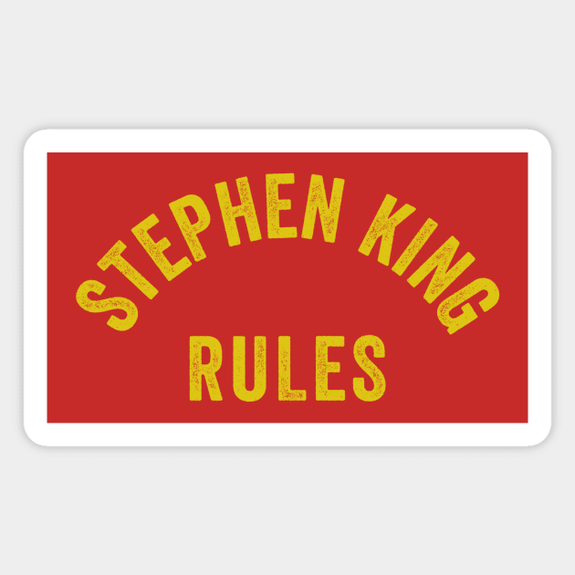 The king rules