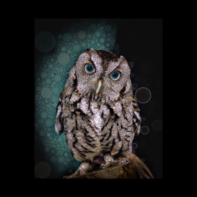 Owl Digital Art Design by PhotoArts