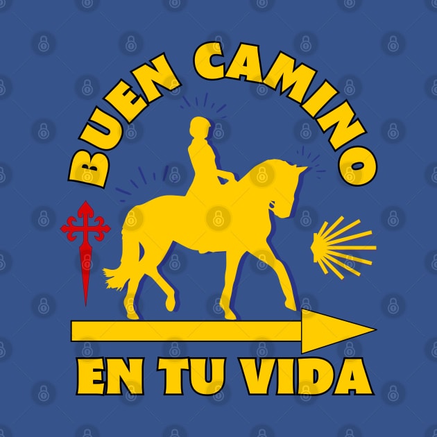 Horseback Camino de Santiago Buen Camino En Tu Vida by Brasilia Catholic