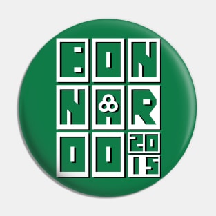 Bonnaroo 2015 (monotone style) Pin