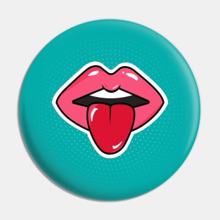 Pop-Art lips Pin