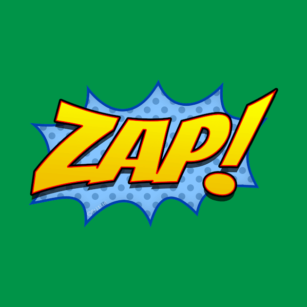 Zap Comic Book Emoji by SeattleDesignCompany