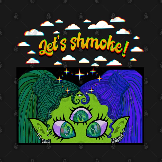 Lets shmoke anime by EwwGerms