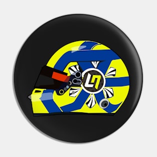 Lando Norris helmet design Pin