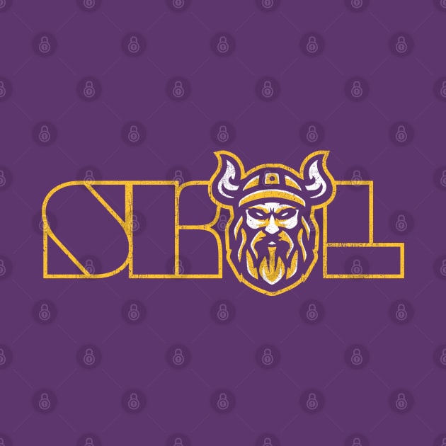 SKOL Viking Head by Vector Deluxe