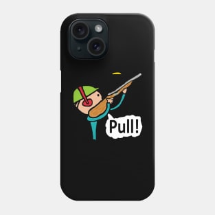 Clay Pigeon Trap Shooting Phone Case