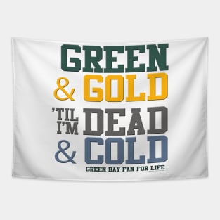 Green & Gold Tapestry