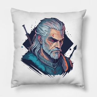 Geralt of Rivia Pillow