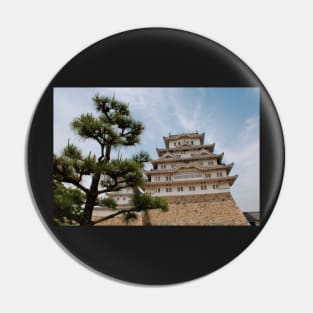 Himeji Castle With Tree, Kansai Pin