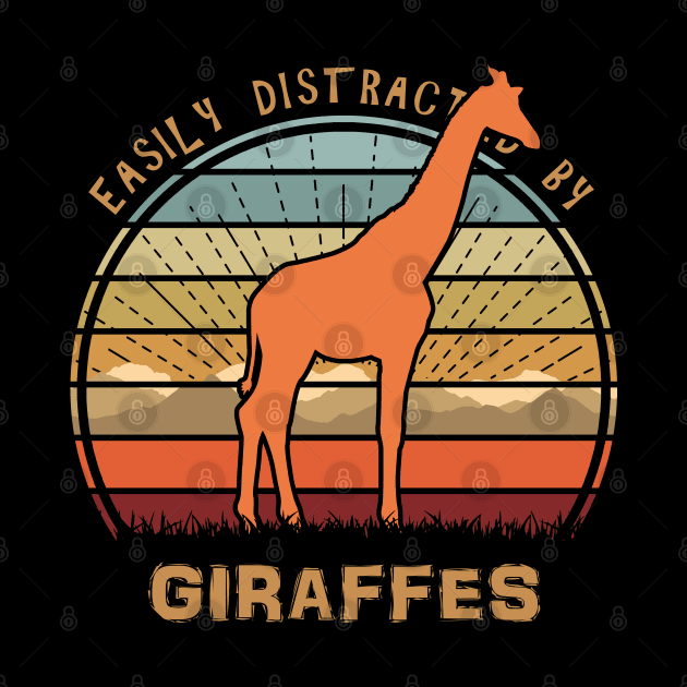 Easily Distracted By Giraffes by Nerd_art