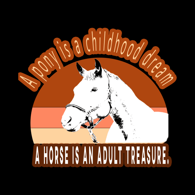 A horse is an adult treasure by elmouden123