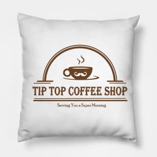 CHAP: Tip Top Coffee Shop Pillow