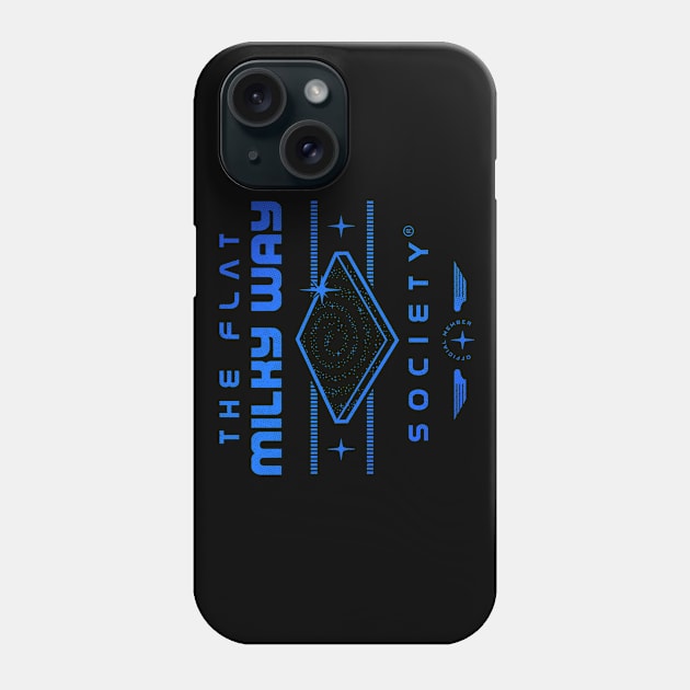 Flat milky way parody tee Phone Case by Gammaray