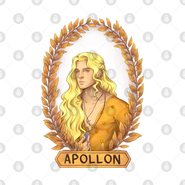 Apollo Greek God Modern Version Greek Mythology by Tati Seol